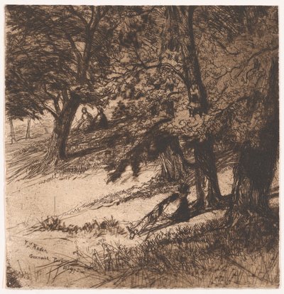 Kannen alla..., 1859., 1859. tekijältä Francis Seymour Haden