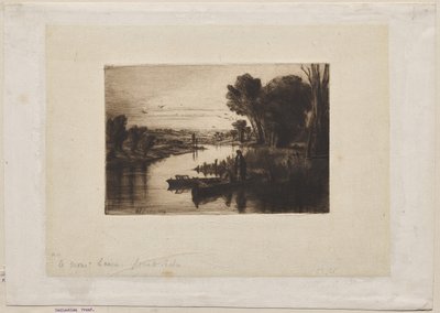 Thames Fisherman tekijältä Francis Seymour Haden