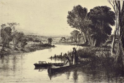 Thames Fishermen nro 1 tekijältä Francis Seymour Haden