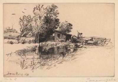 Pieni venevaja tekijältä Francis Seymour Haden