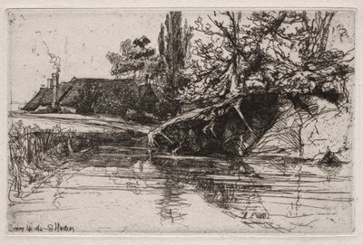 Vallihauta, 1865. tekijältä Francis Seymour Haden