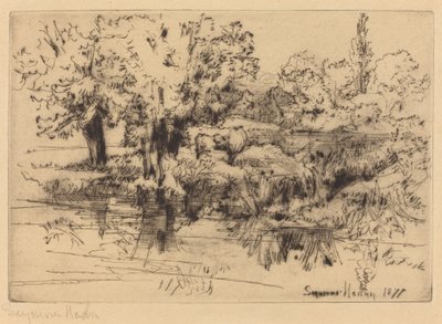 Kolme lehmää tekijältä Francis Seymour Haden