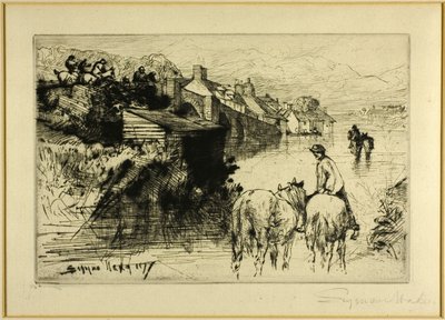Warehamin silta tekijältä Francis Seymour Haden