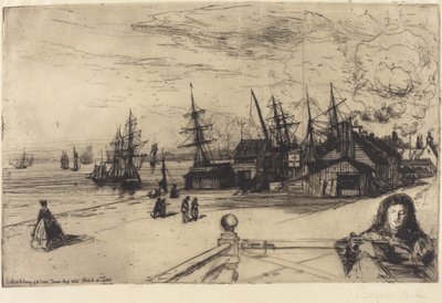 Yacht Tavern, Erith tekijältä Francis Seymour Haden