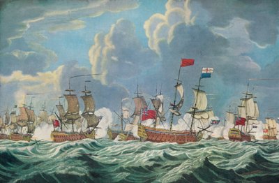Quiberon Bayn taistelu vuonna 1765 tekijältä Francis Swaine