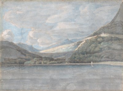Näkymä Comojärvelle, 27. elokuuta 1781. tekijältä Francis Towne
