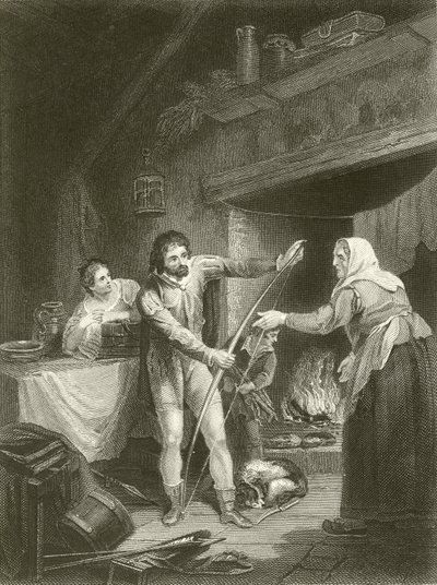 Alfred Neatherdin mökissä tekijältä Francis Wheatley