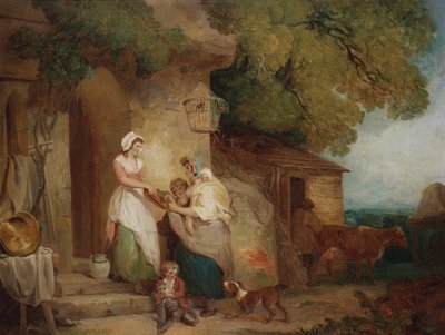 Rustic Benevolence, 1791 tekijältä Francis Wheatley