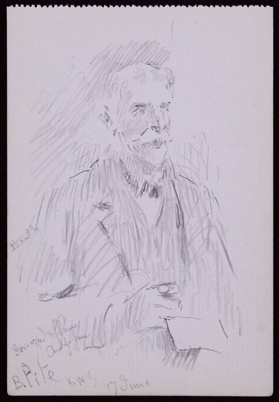 Beresford Piten muotokuva tekijältä Francis Wilfred Lawson