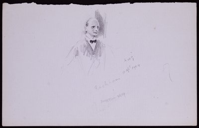 Arthur Rackhamin muotokuva tekijältä Francis Wilfred Lawson