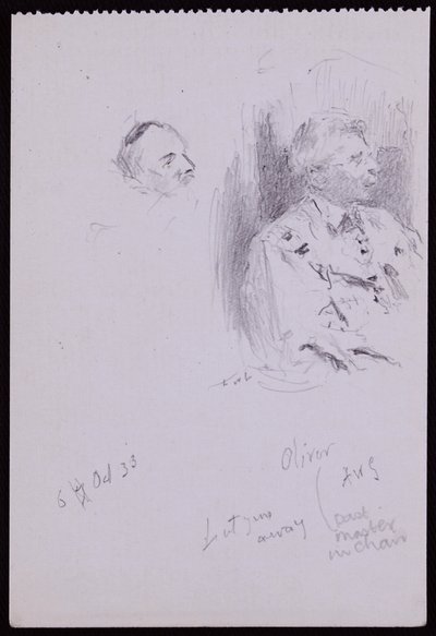 Basil Oliverin muotokuva tekijältä Francis Wilfred Lawson