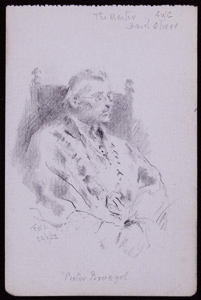 Basil Oliverin muotokuva tekijältä Francis Wilfred Lawson