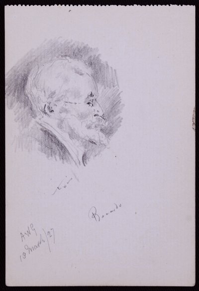 Halsey Ricardon muotokuva tekijältä Francis Wilfred Lawson