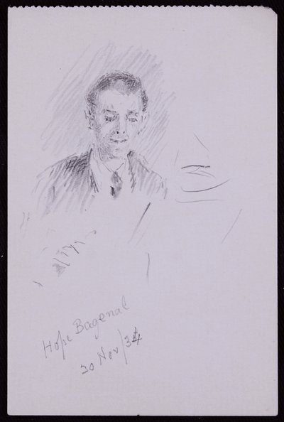 Hope Bagenalin muotokuva tekijältä Francis Wilfred Lawson