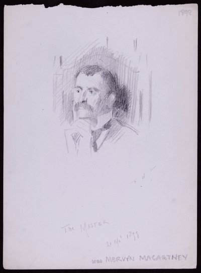 Mervyn Macartneyn muotokuva tekijältä Francis Wilfred Lawson