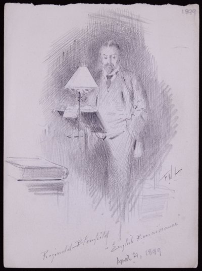 Reginald Blomfieldin muotokuva tekijältä Francis Wilfred Lawson