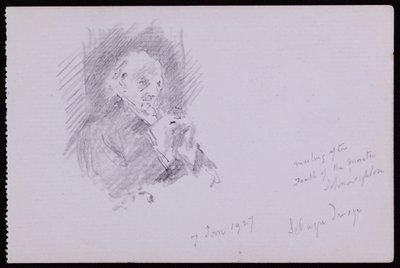 Selwyn Imagen muotokuva tekijältä Francis Wilfred Lawson