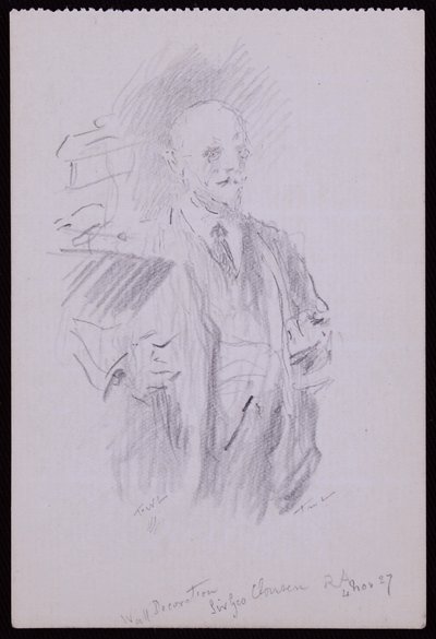 Sir George Clausenin muotokuva tekijältä Francis Wilfred Lawson