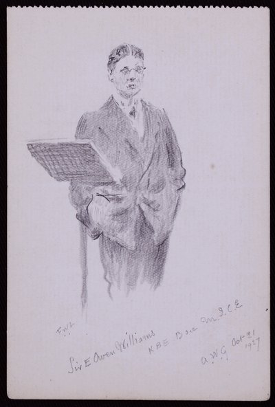 Sir Owen Williamsin muotokuva tekijältä Francis Wilfred Lawson