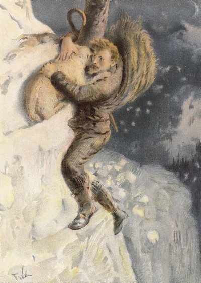 Pelastettu (chromolitho) tekijältä Francis Wilfred Lawson
