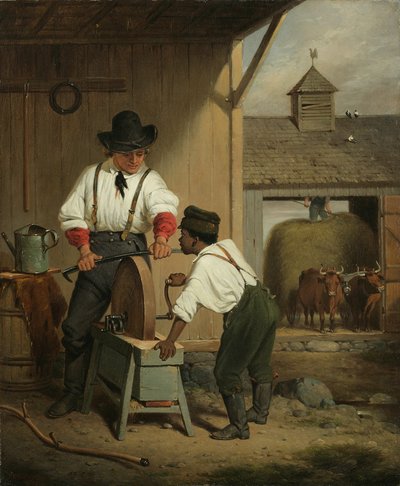 Viikatemylly, 1856 tekijältä Francis William Edmonds