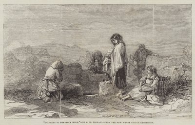Pyhiinvaeltajat Pyhälle Kaivolle tekijältä Francis William Topham