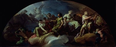 Vanhan testamentin hahmot paratiisissa tekijältä Francisco Bayeu y Subias