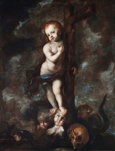 Francisco Camilo - Jeesus-lapsi synnin ja kuoleman voittajana - n. 1640-60. tekijältä Francisco Camilo
