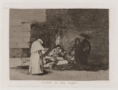 Naisen hyväntekeväisyys (A Woman tekijältä Francisco de Goya