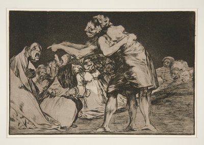 Erilaiset avioliitot (Matrimonial Folly), pl. 7 sarjasta Los proverbios tekijältä Francisco de Goya