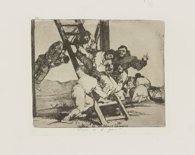 Vaikea on askel! (Tuote tekijältä Francisco de Goya