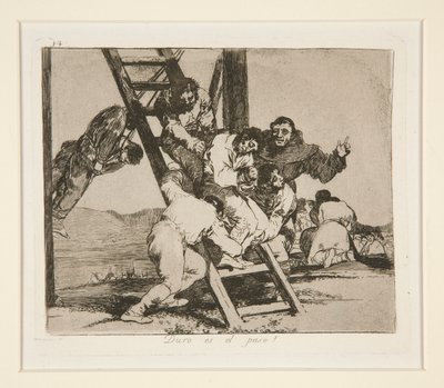 Vaikea on askel! (Tuote tekijältä Francisco de Goya