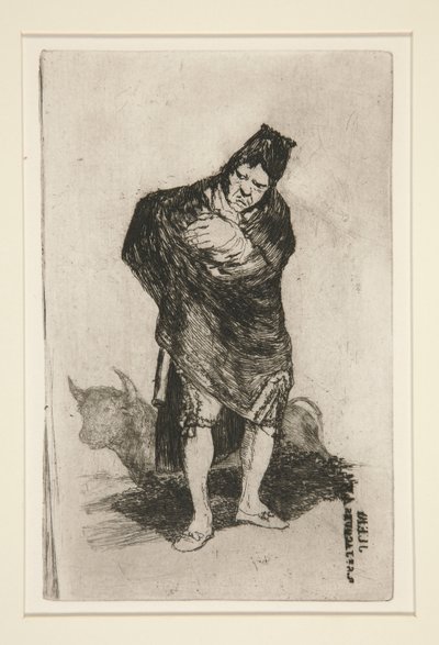 Viittattu Mies tekijältä Francisco de Goya