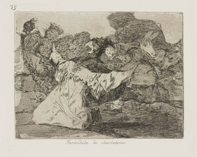 Charlatan show-bisnes. (Sarlataanit tekijältä Francisco de Goya