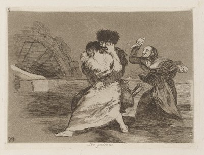 No quieren [sic] (He eivät tee tekijältä Francisco de Goya