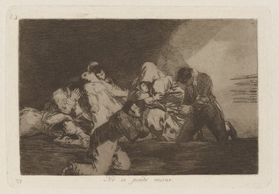 No es pot mirar (One Canfinnish tekijältä Francisco de Goya