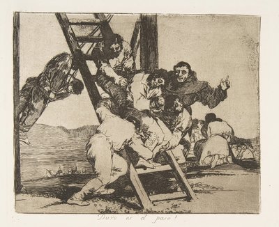 Levy 14 teoksesta The Disasters of War Los Desastres de la Guerra: Its ..., 1810, julkaistu 1863. tekijältä Francisco de Goya