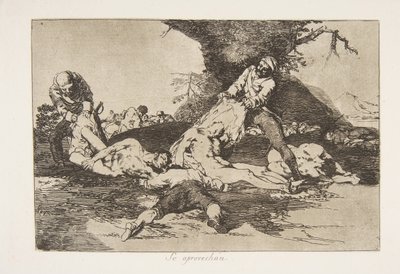 Levy 16 julkaisusta The Disasters of War Los Desastres de la Guerra: T..., 1810, julkaistu vuonna 1863. tekijältä Francisco de Goya