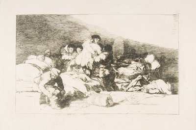 Levy 25 julkaisusta The Disasters of War The Disasters of War: Nämä myös. Myös e..., 1810. tekijältä Francisco de Goya