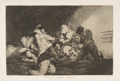 Levy 26 julkaisusta The Disasters of War Los Desastres de la Guerra: One..., 1810-20, julkaistu 1863. tekijältä Francisco de Goya