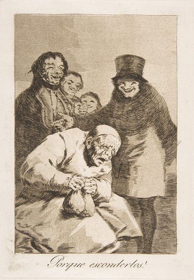 Levy 30 Los Caprichosista: Miksi piilottaa ne tekijältä Francisco de Goya