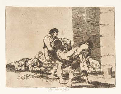 Levy 56 julkaisusta "The Disasters of War" Los Desastres de la Guerra: "To..., 1811-12, julkaistu 1863. tekijältä Francisco de Goya