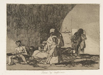 Levy 57 teoksesta The Disasters of War Los Desastres de la Guerra: Th..., 1811-12, julkaistu 1863. tekijältä Francisco de Goya