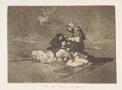 Levy 59 teoksesta The Disasters of War Los Desastres de la Guerra: Wh..., 1811-12, julkaistu 1863. tekijältä Francisco de Goya
