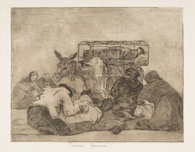 Levy 66 julkaisusta The Disasters of War Los Desastres de la Guerra..., vuosien 1814-15 jälkeen, julkaistu 1863. tekijältä Francisco de Goya