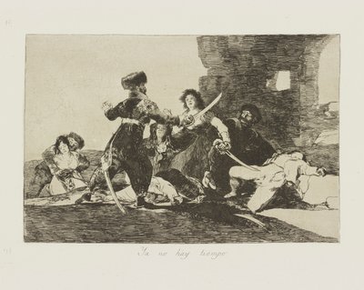 Ei ole aikaa. (Ei ole tekijältä Francisco de Goya