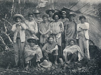 Kruunatut intiaanit, 1895 tekijältä Francisco Henszler