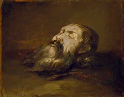 Pyhän pää mestattiin tekijältä Francisco Herrera the Elder
