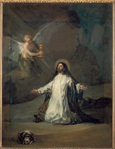 Kristus Getsemanessa ... tekijältä Francisco Jose de (circle of) Goya y Lucientes