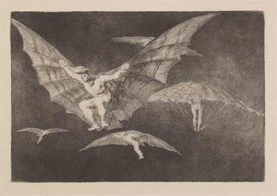 Lentämisen tapa tekijältä Francisco Jose de Goya y Lucientes